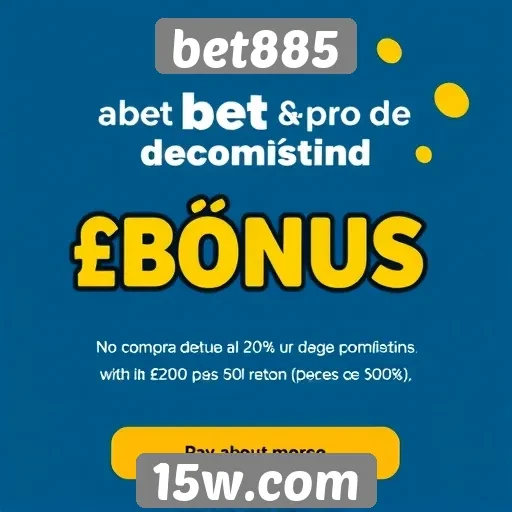 Como funciona o sistema de bônus da bet885