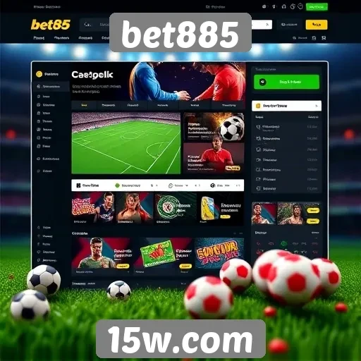 Interface do site bet885 é intuitiva e amigável